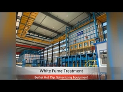 Coletor de fumo de zinco galvanizado por imersão a quente