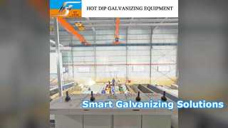 Equipamento de galvanização inteligente para fábricas inteligentes