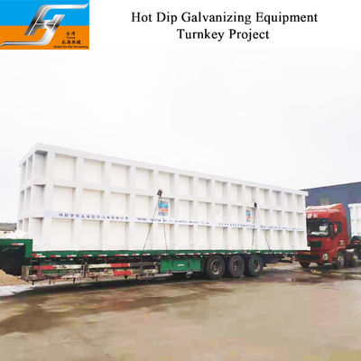 Automatic/Semi-automatic Hot Dip Galvanizing Equipment with High Velocity Pulse Firing System and Chromium-Free Passivator