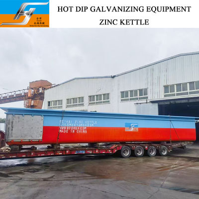 Round Bottom Round Corner Kettle for Hot Dip Galvanizing Customers High Quality